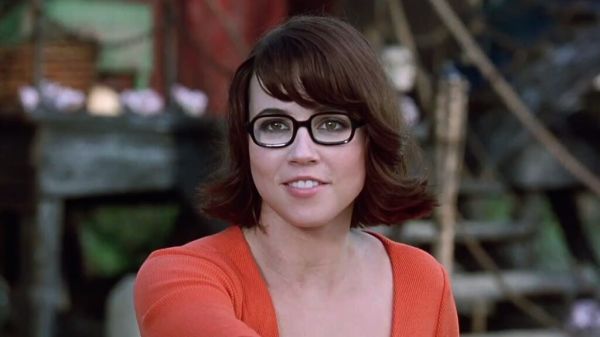 Linda Cardellini with glasses (from Scooby-Doo, 2002)