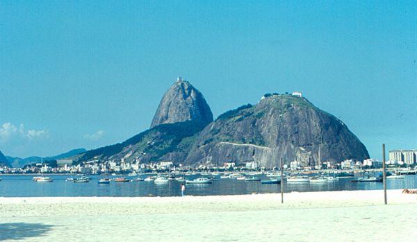 Rio de Janeiro - Sugar Loaf from Copacabana Beach