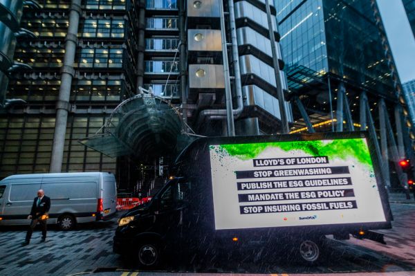 Lloyd's leaked ESG guidelines - ad van action