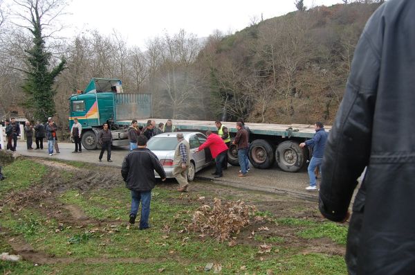 karambol ne rrugen e sarandes