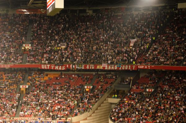 Section 410 Ajax fans, Amsterdam Stadium