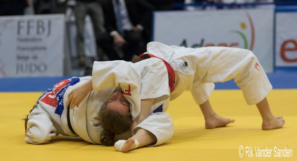 Lois Petit (JC Top Niveau) vs Sofie Stessens (JC Hirano Kasterlee)