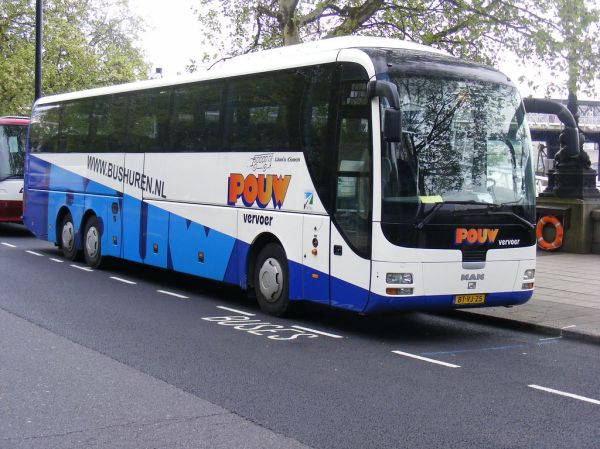 BT-VJ-25 MAN Lions Coach, Pouw Vervoer, Ijsselstein, Netherlands.