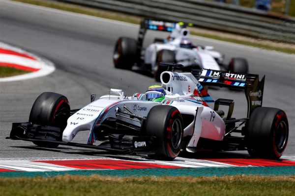 Austria 2014 Felipe Massa & Valterri Bottas FW-36