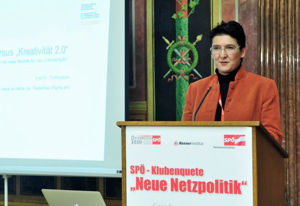SPÖ Enquete 'Neue Netzpolitik'