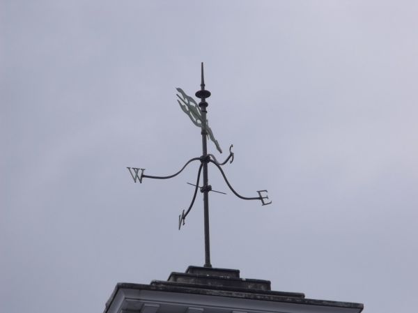 Zoological Society of London building on Outer Circle (ZSL Offices & Library) - weather vane / wind vane