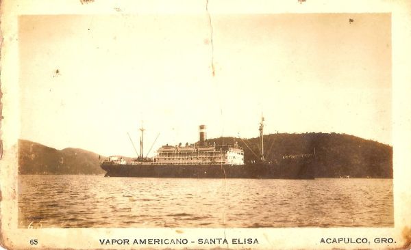 Vapor Americano Santa Elisa 1920
