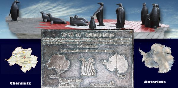 die Chemnitzer Pinguine und ihr Kontinent