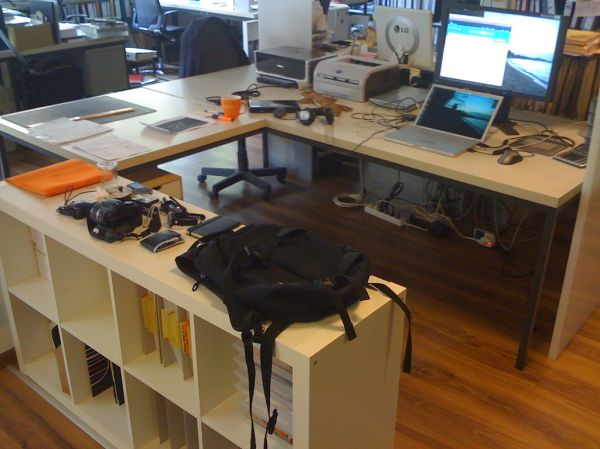Neuer Arbeitsplatz
