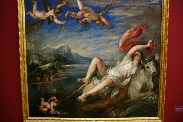 2009-11-15 München, Alte Pinakothek 131 Peter Paul Rubens, Raub der Europa