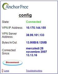 WiFi sicuro e accesso ai servizi Web solo per utenti USA