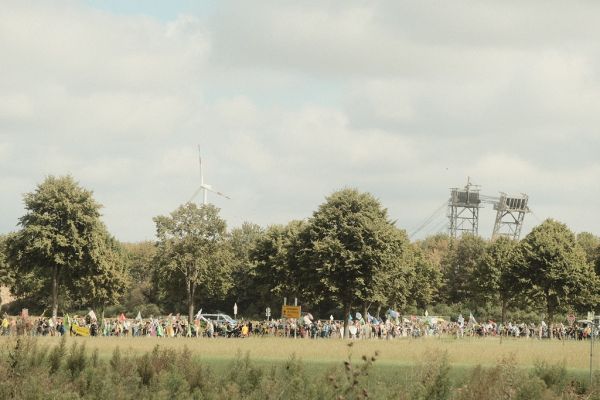 30.8.2020 Demo 'Alle Dörfer Bleiben – jetzt erst recht!' am Tagebau Garzweiler