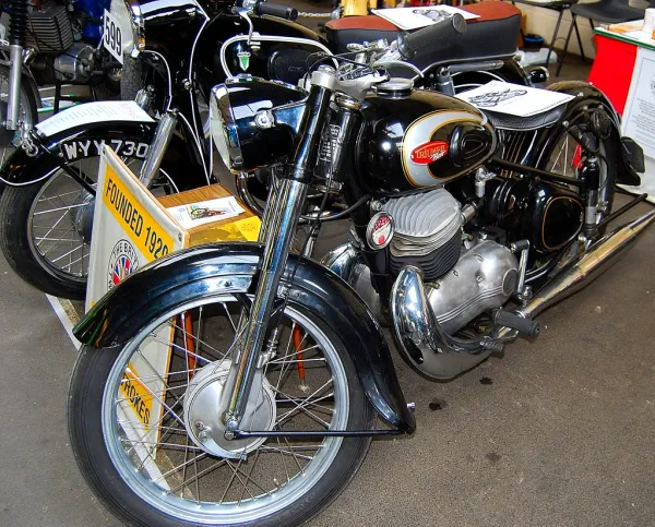 TRIUMPH BOSS. 350cc TWO-STROKE. GERMANY.
