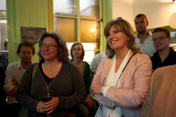 Pia Dijkstra bij d kick off campagne Utrecht Verandert