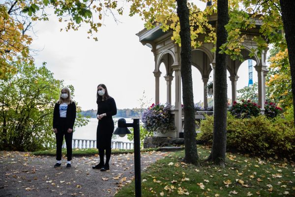 Aava Murto valtasi pääministerin paikan Girls Takeoverissa 7.10.2020