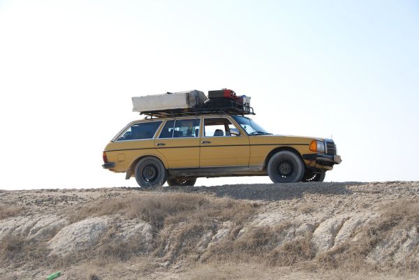 Long day driving through West Kazachstan