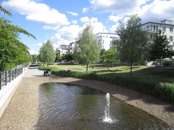 Landscaping design, Hammarby