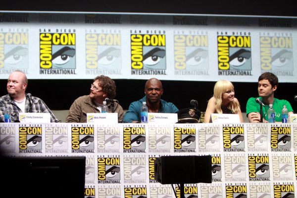 Cody Cameron, Kris Pearn, Terry Crews, Anna Faris & Bill Hader