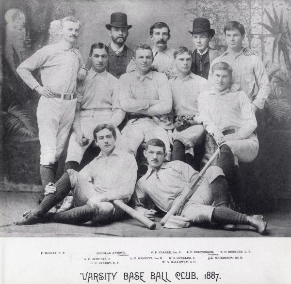 University of Toronto; Varsity Baseball Club. Toronto, Ont.
