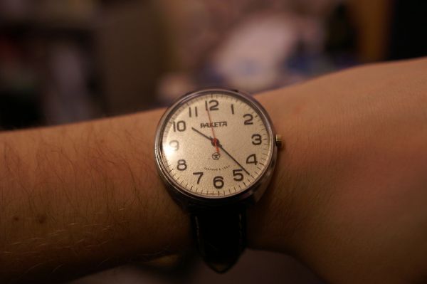 Raketa on my wrist
