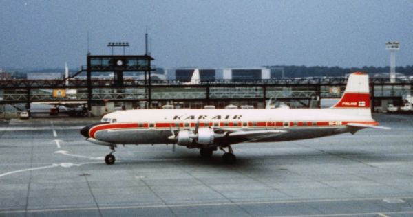 OH-KDB Douglas DC-6 Kar Air LGW 1969