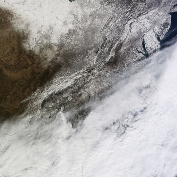 Snow and Ice in the Southeastern United States