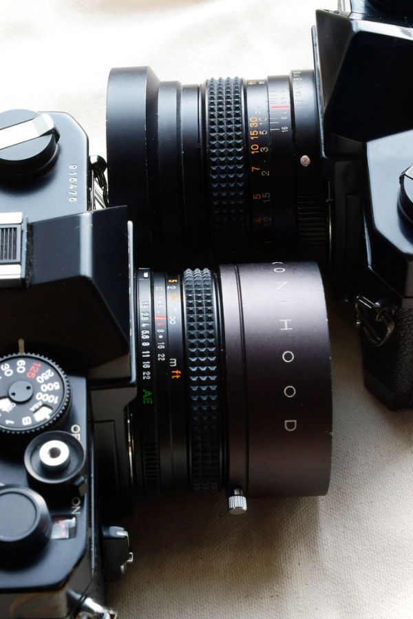 Konica Autoreflex T3 & FTA + HEXANON
