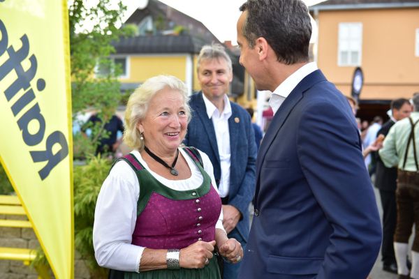 Wahlkampf-Tour: Bundeskanzler Kern in der Steiermark
