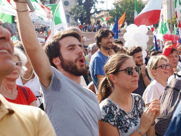 Il PD a Piazza del Popolo