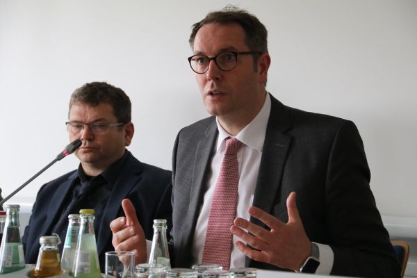 Alexander Schweitzer, Chairman of the SDP group of the Landtag of Rhineland-Palatinate, Leinsweiler, 6 May 2017