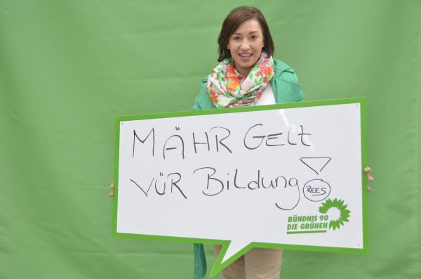 MEHR GRÜN FÜR HIER - die grüne Sprechblase