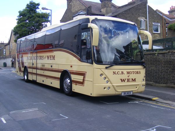 B15 NCB Jonckheere bodied Volvo of NCB Motors of Wem, Shropshire
