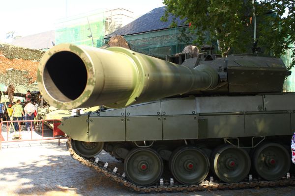 El cañón Rheinmetall L-55