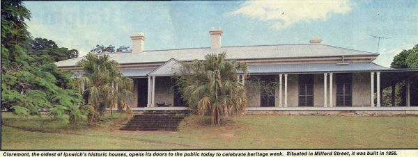 'Claremont' in Ipswich, Queensland