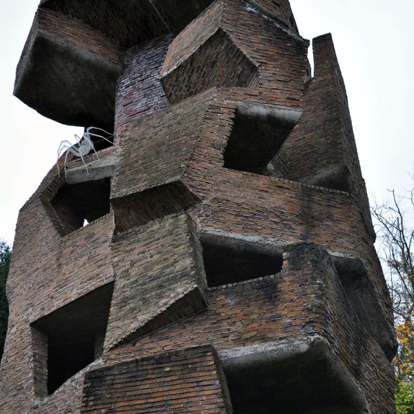 andré bloc, sculpture-habitacle 3, la tour, meudon, paris, france 1966