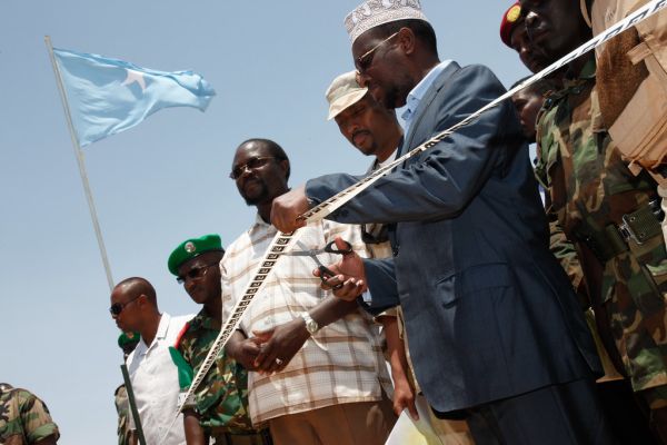 President breaks ground on new TFG Training Camp