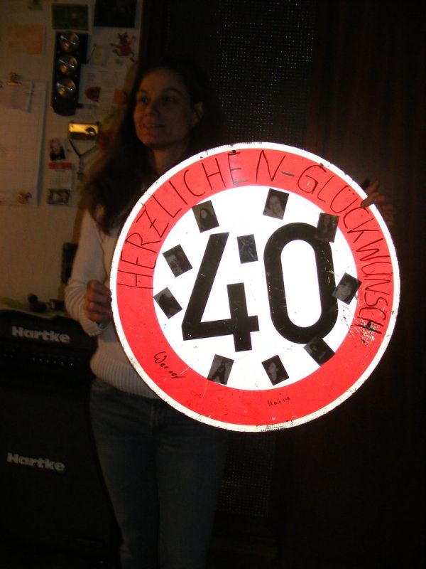 Meine Frau hatte Geburtstag
