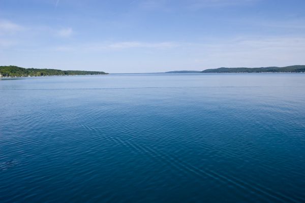 Crystal Lake in Blue
