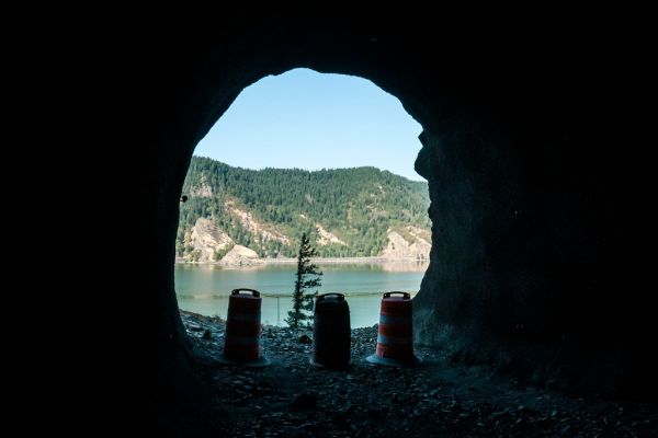 A view out a Mitchell Point window
