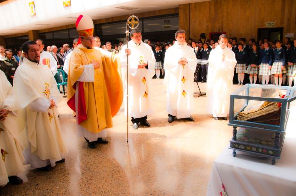 Exposición de la Reliquia del papa Juan Pablo II