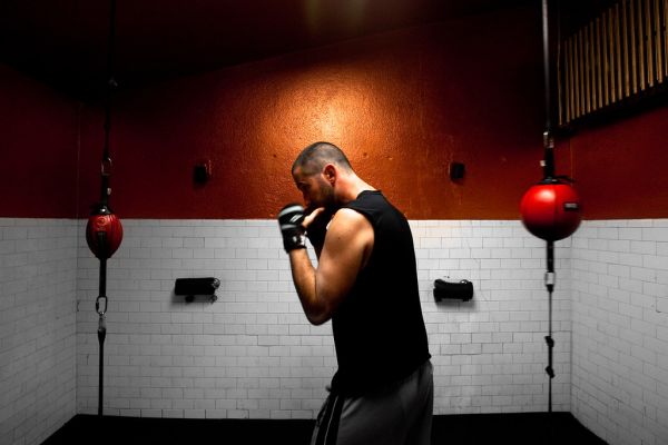 Me at a Frisco Boxing Workout
