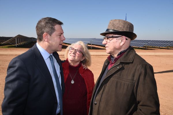 Inauguración de planta solar fotovoltaica de Naturgy en El Carpio de Tajo