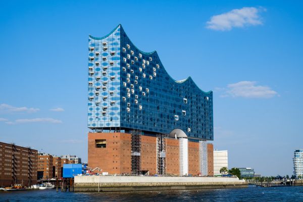 Die Elbphilharmonie in Hamburg