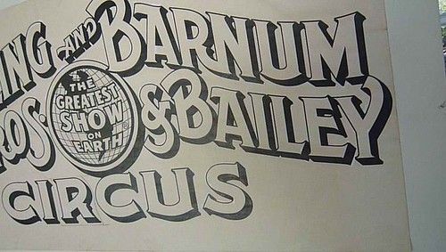 Ringling Brothers and Barnum & Bailey Circus Logo - original art