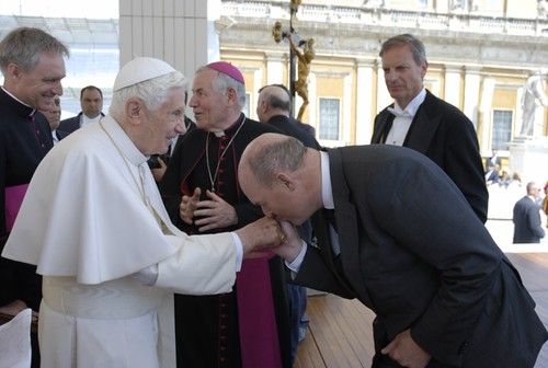 L'incontro con il Santo Padre