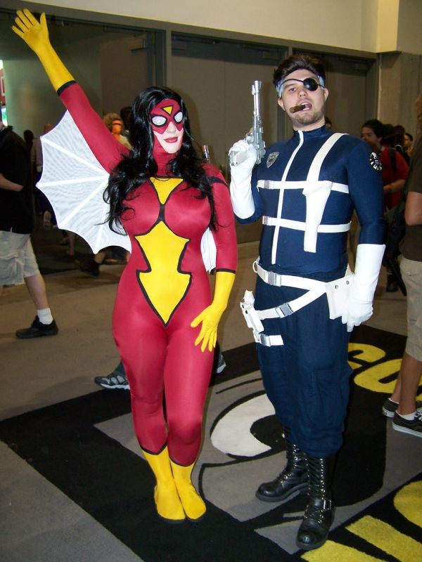 San Diego Comic-Con 2008: Day 2 - Spider-Woman and Nick Fury