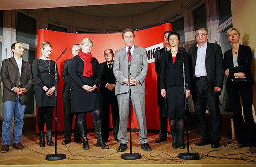 Pressekonferenz - Vorschlag neue Parteispitze