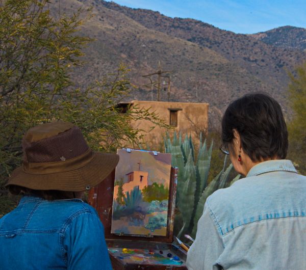 TPAPS Paint Out at DeGrazia Gallery 14