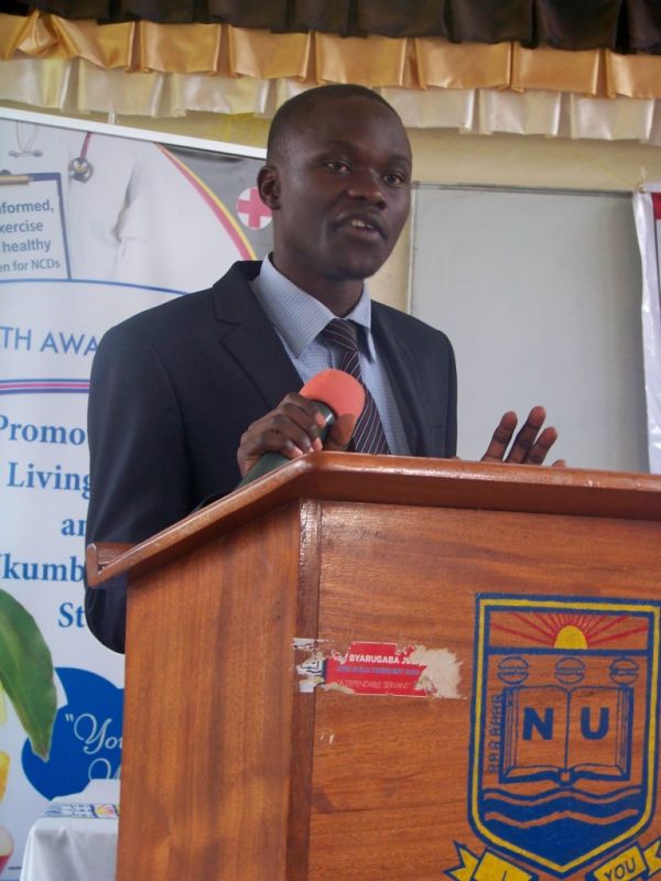 Anthony Katabira President UCU Health club