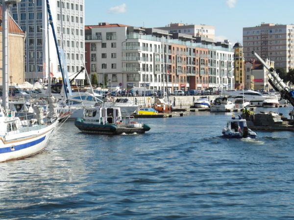 Zoll-Streifenboot SC-01 in Gdansk (PL)